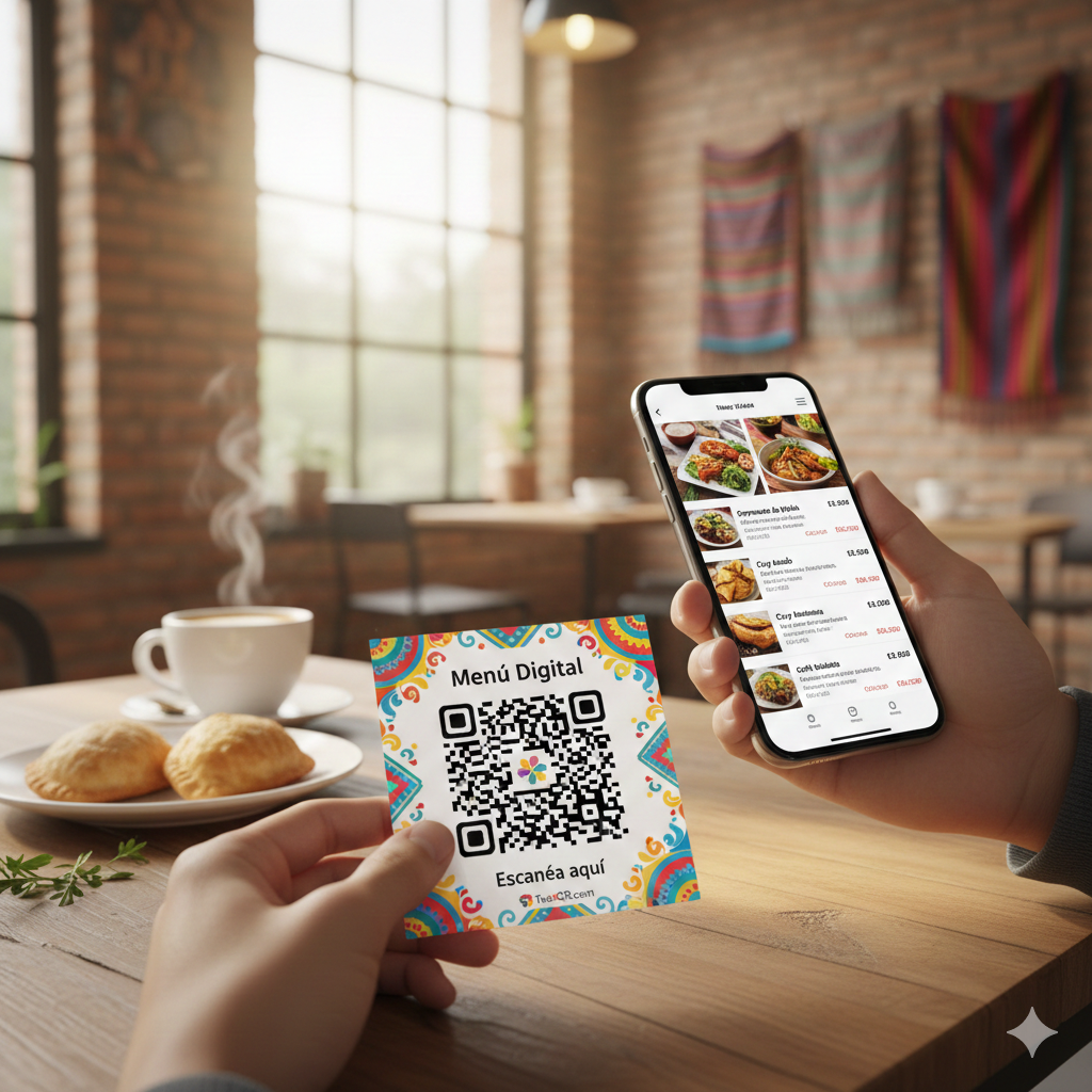 Cómo Crear Menús Digitales con QR para Restaurantes en Colombia