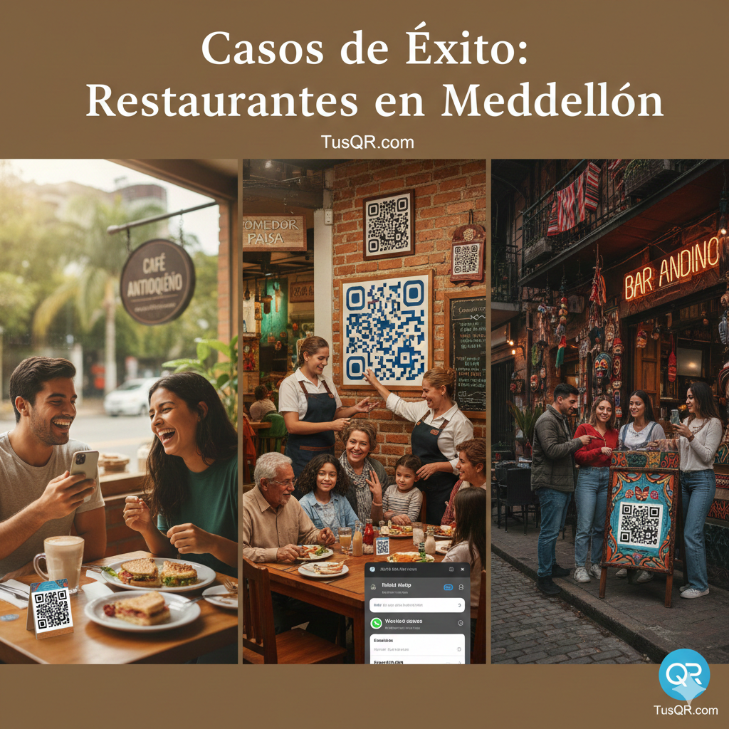 Casos de Éxito: Restaurantes en Medellín que Usan QR para Fidelización