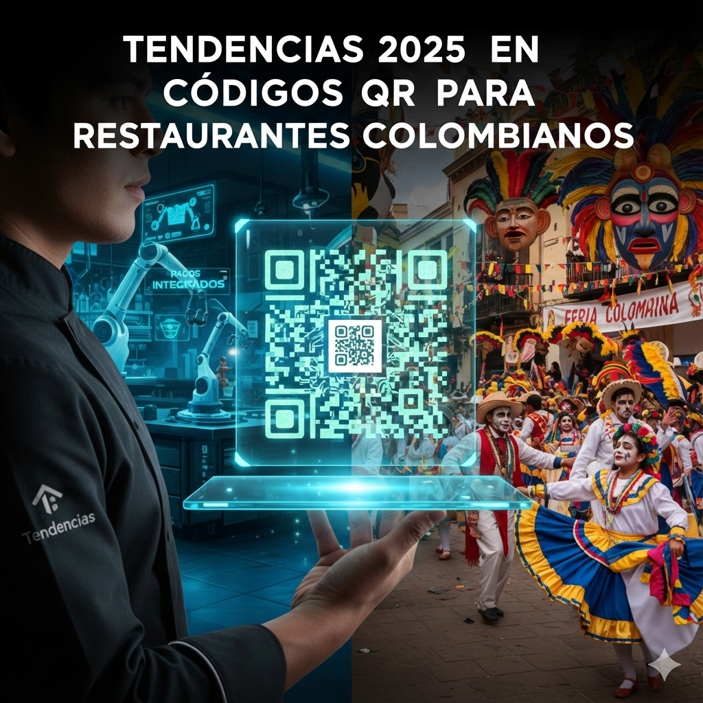 Tendencias 2025 en Códigos QR para Restaurantes Colombianos