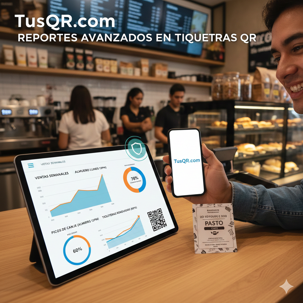 Reportes Avanzados en Tiqueteras QR: Analiza Tus Ventas Fácilmente